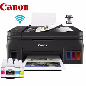 Impresora Canon PIXMA G4110, Multifuncional, ADF, Wi-Fi / USB