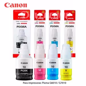 Pack de tinta Canon GI-10 Original Serie G6010 / G7010
