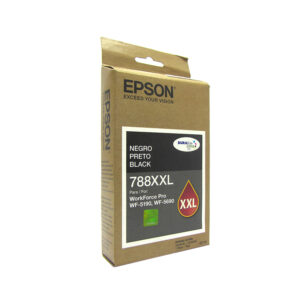 Cartucho de Tinta Epson T788XXL, DuraBrite Pro, Negro, para WorkForce Pro WF-5690/5190