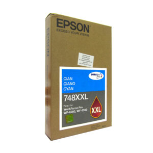 Epson T748XXL Cartucho de Tinta Color Cyan DuraBrite Pro Alta Capacidad