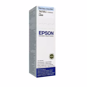 Botella de Tinta Epson 673 (T673520), Color Cian claro,70 ml