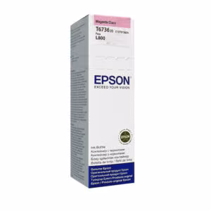 Botella de Tinta Epson 673 (T673620), Color Magenta claro,70 ml