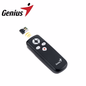 Presentador Genius con Puntero Media Pointer 100 Run Card Black