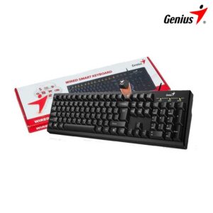 Teclado Genius Smart KB-100, USB Español, Black (31300005401)