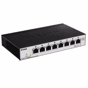 Switch D-Link DGS-1100-08P, Capa 2, 8 Puertos RJ-45 LAN GbE, PoE, Auto MDI/Mdix
