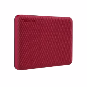 Disco Duro Externo Toshiba Canvio Advance V10,2 TB, Rojo, USB