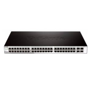 Switch Smart D-Link DGS-1210-52, 48 RJ-45 LAN GbE, 4 Puertos Dual-Speed SFP
