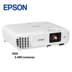 Proyector Epson PowerLite E20 3400 Lúmenes 1024x768 XGA