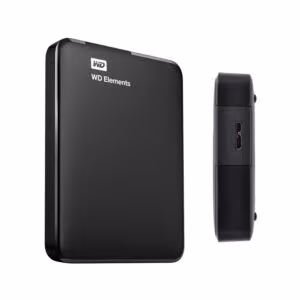 Disco Duro Externo Western Digital Elements Portable, 2 TB