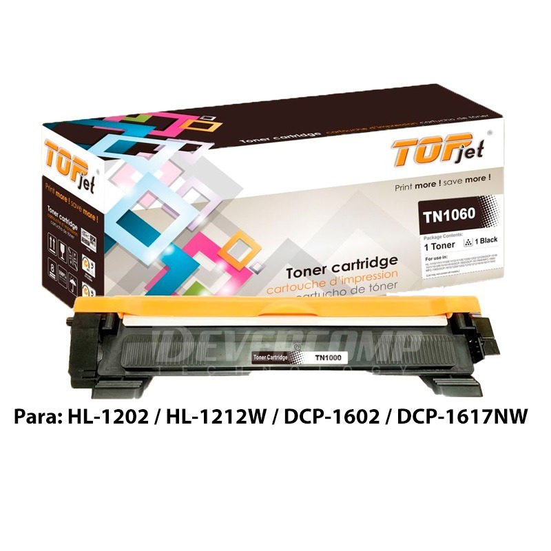 2-3-9.jpg Tóner Compatible TN-1060, para Brother Dcp1602 Hl1202 Hl1212w - Imagen 1