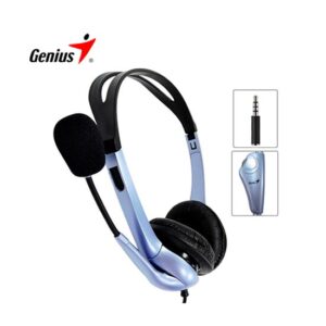Audífono con Micrófono. Genius HS-04S, para SmartPhone, Noise Cancelling