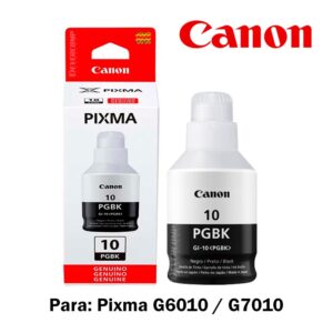 Tinta Canon GI-10PGBK Negro G6010 / G7010 170ml