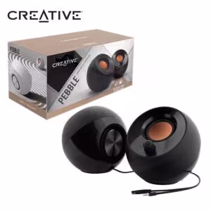 Parlante Creative Pebble 2.0, Negro (51MF1680AA000) USB/3.5mm