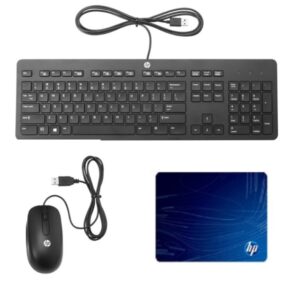Kit de Teclado y Mouse HP Slim Business, (T4E63AA#ABM), USB