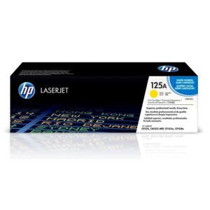 Tóner HP 125A Yellow LaserJet Original (CB542A) para CP1215 / 1515