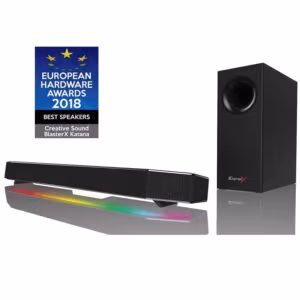 Parlante Creative Gaming Katana Sbx 7.1, RGB Black, (51MF8245AA000)