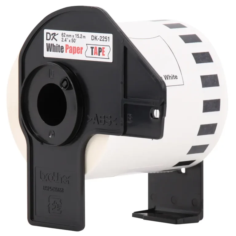 Instalacion cinta Brother DK-2251 bicolor impresora QL-800 QL-820NWB exclusiva
