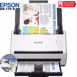 Escáner Epson DS-770 II dúplex 45ppm ADF 100 hojas USB 3.0 documentos
