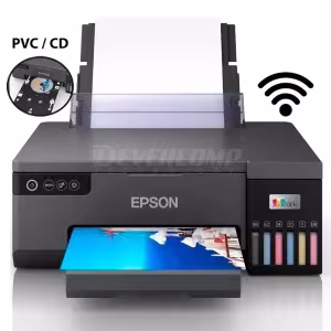 Impresora Epson L8050 fotografica EcoTank 6 colores WiFi USB negra