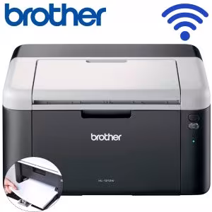 Impresora Láser Brother HL-1212W Monocromática Wi-Fi