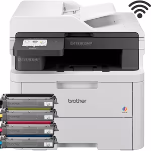 Impresora Multifuncional Brother DCP-L3560CDW láser color 3 en 1 27ppm dúplex Wi-Fi