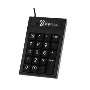 Teclado Numérico KNP-100 Klip Xtreme, Negro