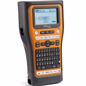Rotuladora Brother PT-E560BTVP naranja negro Bluetooth USB-C 24mm industrial