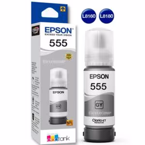 Tinta Epson T555520 Gris para L8160 L8180
