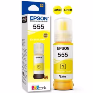 Tinta Epson T555420 Yellow para L8160 L8180