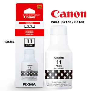 Tinta Canon GI-11 Bk Negro para G2160 / G3160 135ml