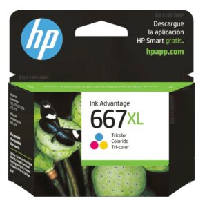 Cartucho de Tinta HP 667XL Tricolor (3YM80AL)