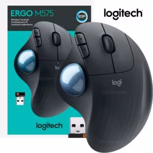 Mouse Logitech Ergo M575 Wireless / BT TrackBall Black