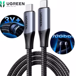 Cable USB-C UGREEN 240W Carga Rápida 1mt Nylon US355 (80150)