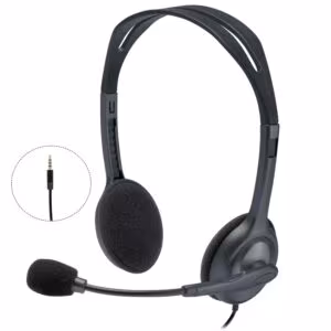 Audífono con Micrófono Logitech H111 Silver