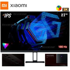 Monitor Xiaomi G27Qi 27' 2K IPS 180Hz HDMI FreeSync
