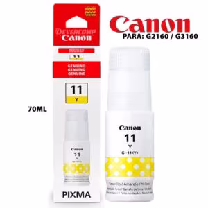 Tinta Canon GI-11 Yellow para G2160 / G3160 70ml
