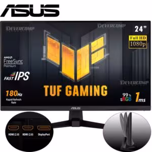 Monitor ASUS TUF Gaming VG249Q3A 24" IPS FHD 180Hz