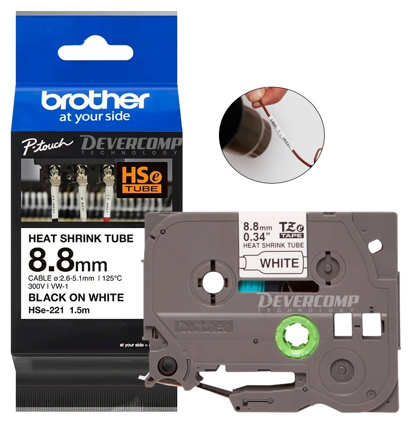 fbl-2.jpg Cinta Termocontraible Brother HSe-221 (8.8mm x 1.5 mts) - Imagen 1
