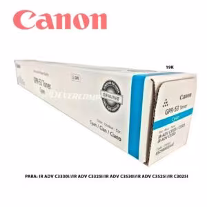Tóner Canon GPR-53 Cian 19.000 Páginas
