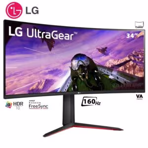 Monitor LG UltraGear 34GP63A-B 34' VA WQHD 160Hz HDMI DP