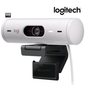 Cámara Logitech Brio 500 Full Hd 1080P USB-C White