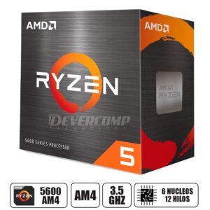 Procesador AMD Ryzen 5 5600 3.50 / 4.40 GHz 32MB 6Cores AM4