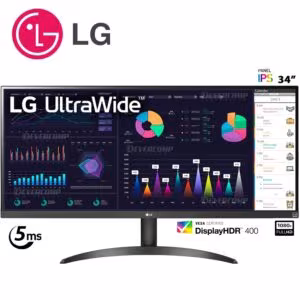 Monitor LG UltraWide 34WQ500-B 34" FHD IPS 100Hz HDMI / DP