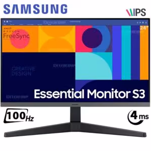 Monitor Samsung 24" LS24C330GALXPE IPS Full Hd 100Hz