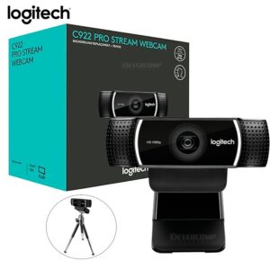 Cámara Logitech C922 Pro Stream Full Hd 1080P Black