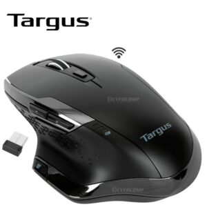 Mouse Targus B584 Ergonómico Antimicrobial Wireless Black