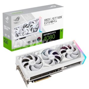 Tarjeta de Video ASUS ROG Strix GeForce RTX 4080 16GB GDDR6X White