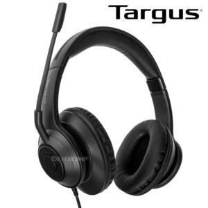 Audífono con Micrófono Targus B2B AEH102TT USB Stereo Black