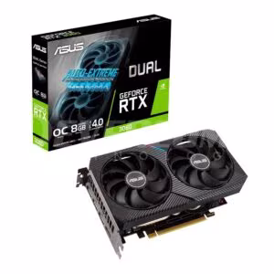 Tarjeta de Video ASUS Dual GeForce RTX 3060 OC Edition 8GB GDDR6, PCI-Express 4.0 DUAL-RTX3060-O8G
