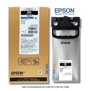Tinta Epson T01C120 para WorkForce WF-C529R / C579R Black